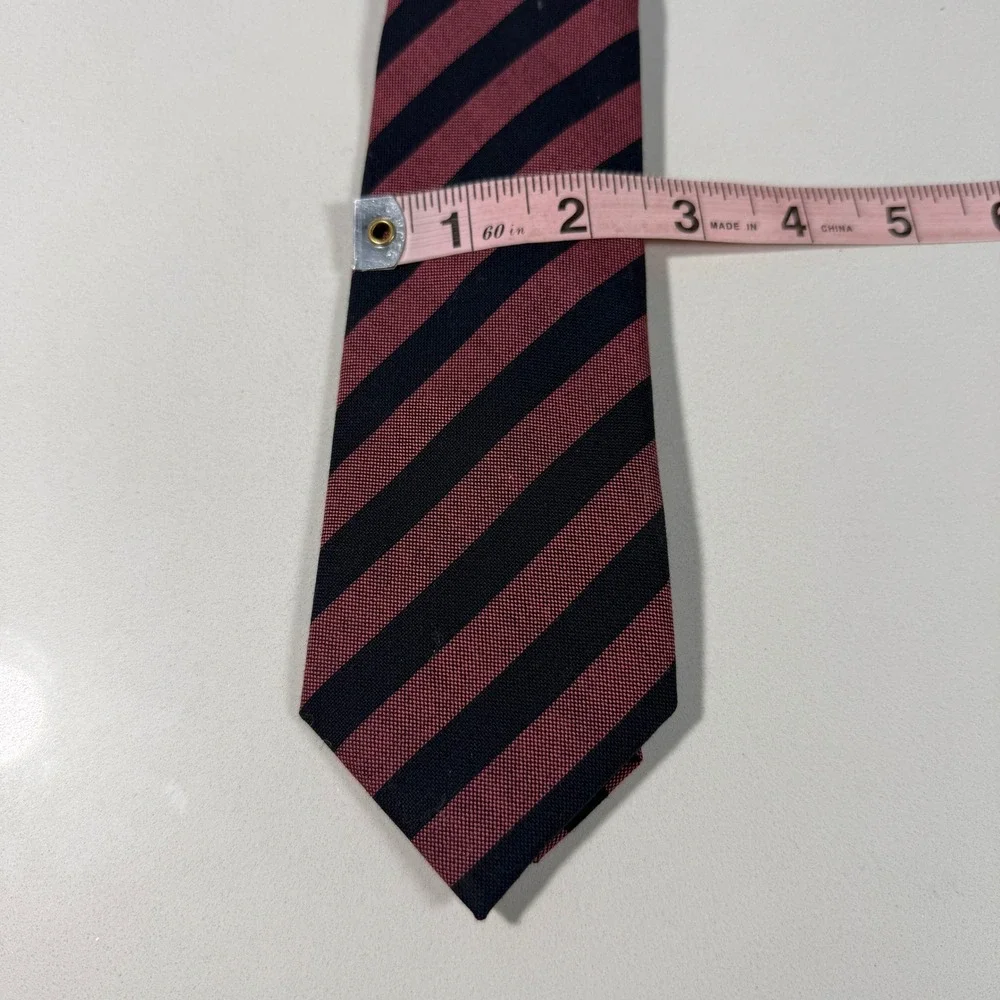 Vintage Gitman Bros for Neiman Marcus Striped 100% Cashmere Tie - Made‎ In USA